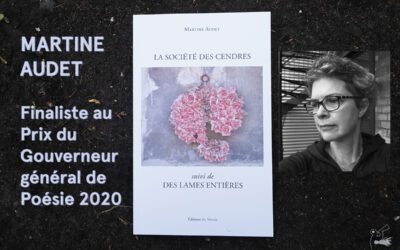 Martine Audet: finaliste au Gouverneur général